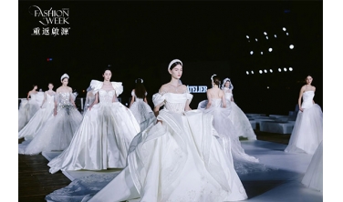 海上婚紗秀！東田造型學(xué)校助力Jimmy Choo2025春夏發(fā)布